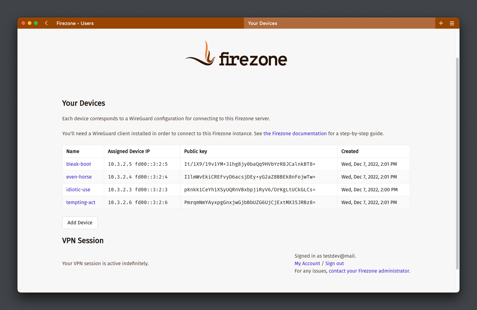 Firezone Firezone - open-source для построения wireguard VPN - UnixHost Blog